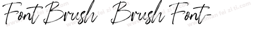 Font Brush   Brush Font字体转换